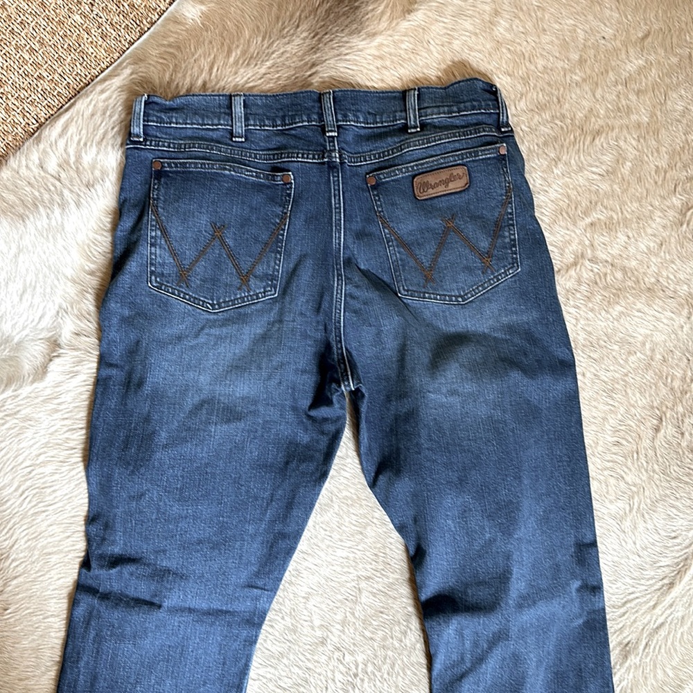 Wrangler Retro, slim boot, men’s jeans in a size 36 x34.
